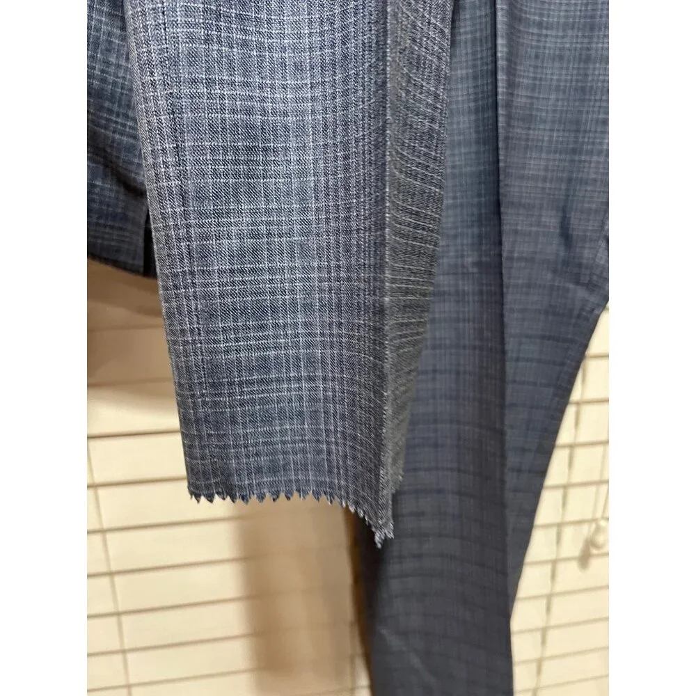 Hugo Boss Italian Wool Blue 2-Piece Suit - NWT Size 44L MSRP‎ $895